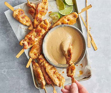 Satay Mit Erdnusssauce Rezept Betty Bossi