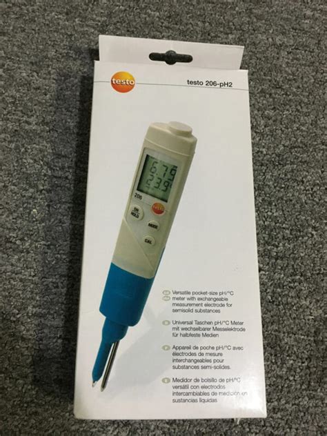 Harga Testo 206 PH2 PH Meter Terbaik Garansi Proses Co Id