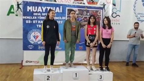 Liseler arası Okul Sporları Gençler Muay Thaide Tatvan Anadolu Lisesi