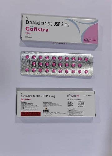 Estradiol 2mg Tablet Gufistra At Rs 550stripe Infertility Birth