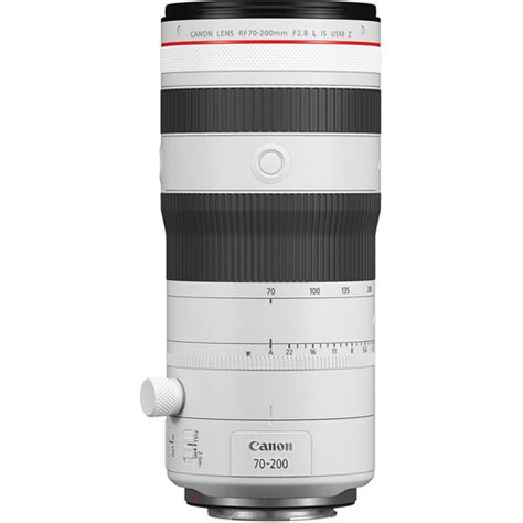 Canon Rf 70 200mm F2 8 L Is Usm Z Lens White Canon Rf Fotofile