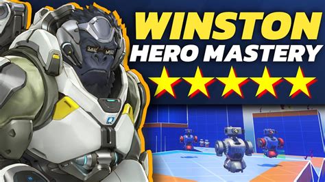 Hero Mastery Winston Star All Courses Overwatch Guide Youtube