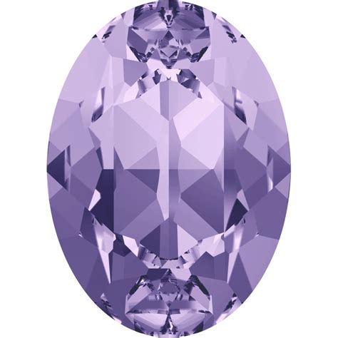 Cabochon Oval Violet X Mm X Cristal Swarovski