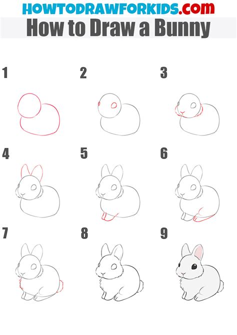 Best How To Draw A Cartoon Bunny Step By Step Don t miss out ...