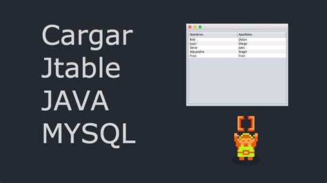 Java Cargar Registros De Mysql En Jtable Youtube