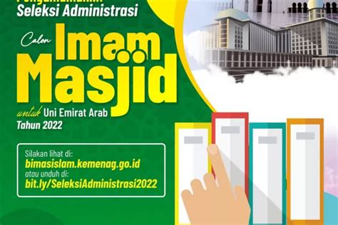 Kemenag Umumkan 211 Peserta Calon Imam Masjid Untuk UEA Lulus Tahap