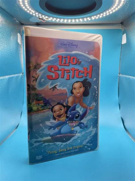 Bande Vhs Lilo Stitch Walt Disney Home Video Coque Palourdes