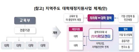 지역혁신중심 대학지원체계rise 구축 및 시범지역 공모 대학지성 Inandout