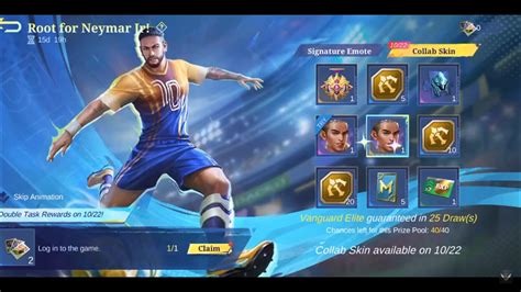 Skin Kolaborasi Neymar X Mobile Legends Ml Bisa Didapatkan Gratis