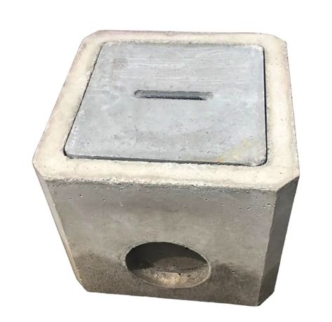 Caja Registro De Concreto X X Cm Materiales De Construcci N