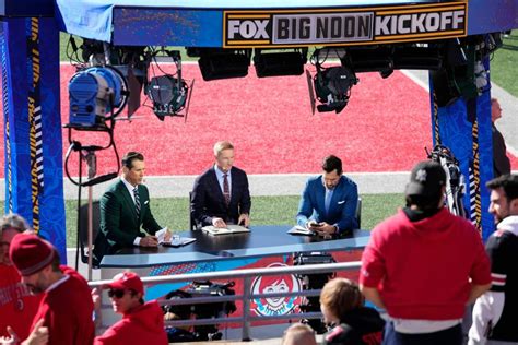 Fox Big Noon Kickoff Will Be At Ohio State On Nov For The Game