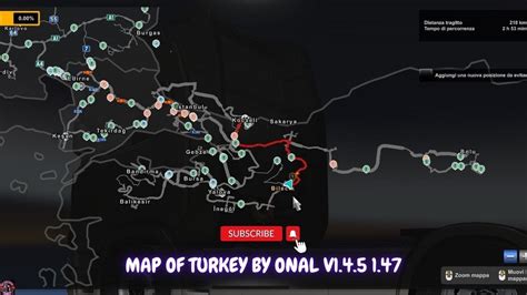 ETS 2 OPEN BETA 1 47 MAP OF TURKEY 1 47 YouTube