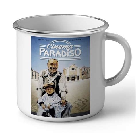 Mug en Métal Emaillé Affiche de Film Cinema Paradiso Noiret