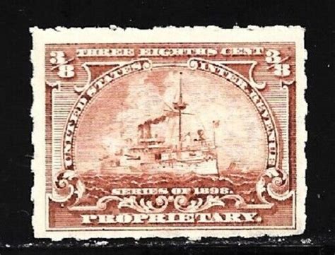 US Stamp Scott RB22 RB3 3 8c Mint NH OG 1898 Proprietary United