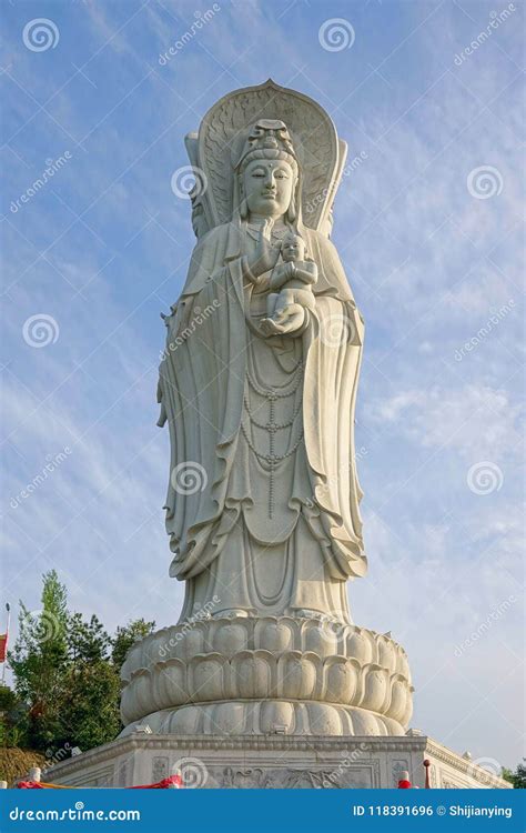 guanyin bodhisattva statue stock photo image  avalokitesvara