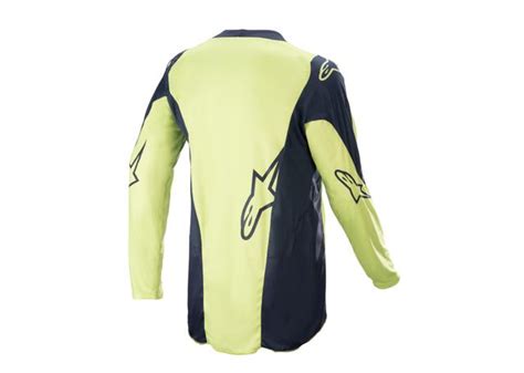 ALPINESTARS MX23 RACER HOEN JERSEY NIGHT NAVY FLUORITE GREEN AMX