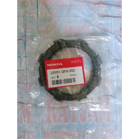 Clutch Lining Set TMX155 TMX Alpha 125 XR 200 22201 GF6 000