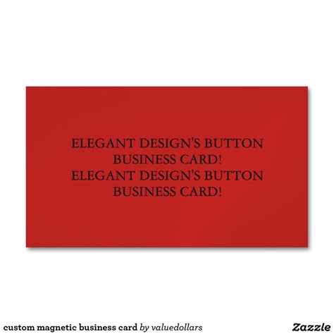 custom magnetic business card Magnetic Business Cards, Magnets, Free ...