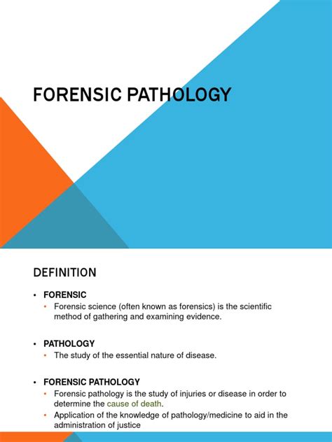 Forensic Pathology | PDF | Forensic Science | Pathology