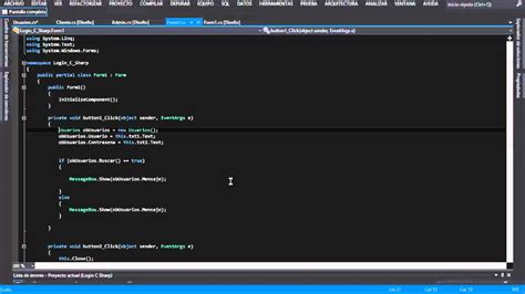 Validar Usuarios Desde Una Base De Datos Sql Server Con Visual C Youtube