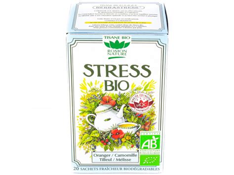 Romon Nature Tisane Infusion Stress Bio 20 Sachets Coopnature