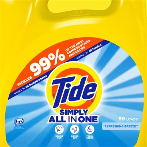 Tide Simply Clean Fresh Liquid Laundry Detergent Refreshing Breeze