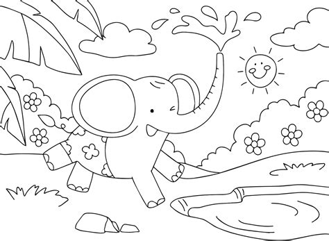 Kawaii Animal Coloring Pages Coloring Pages For Kids And Adults