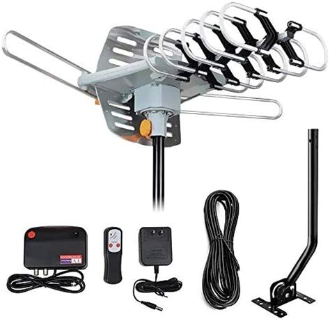 Outdoor TV Antenna Digital Amplified Hd Tv Antenna 150 Mile Range With