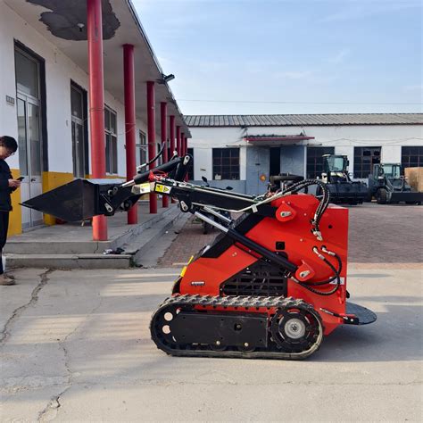 Easy Operation Crawler Snow Remover Chinese Mini Skid Steer Loader