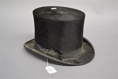 Antique English Top Hat - Headwear - Costume & Dressing Accessories