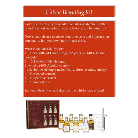 Chivas Blending Kit