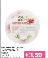 Selex Gelato Fior Di Soia Vegetale Offerta Di Mercat