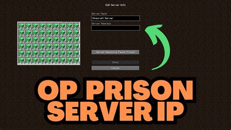 Minecraft Best Op Prison Server Ip Address Youtube