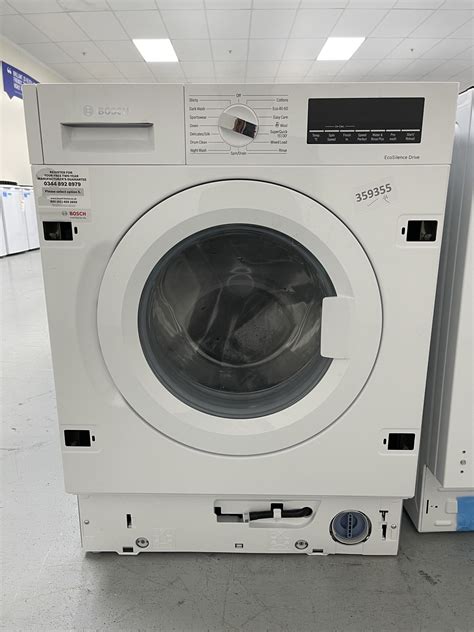 Bosch Series 8 WIW28502GB Integrated 8Kg Washing Machine With 1400 Rpm