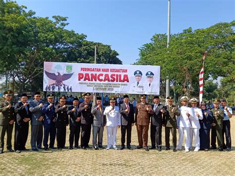 Wabup Mujib Imron Pimpin Upacara Hari Kesaktian Pancasila Pasuruankab