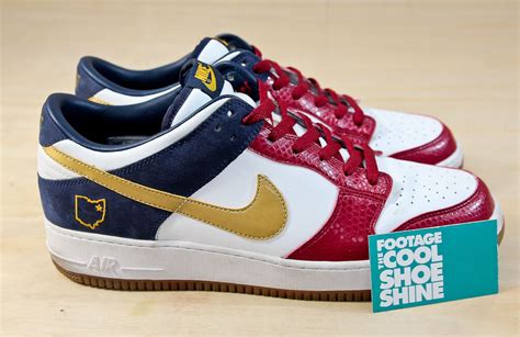 Thecoolshoeshine Spotlight Nike Air Force 1 X Dunk Low Lebron Akron