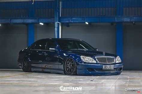 Bagged Mercedes Benz S W