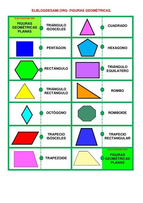 Imágenes De Figuras GeomÉtricas [dibujos Para Armar Colorear Y