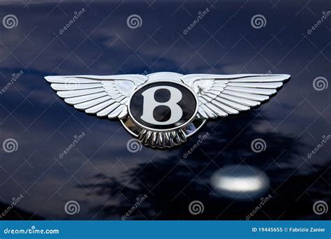 Bentley emblem editorial image. Image of expensive, concept - 19445655