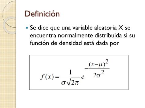 Ppt Distribución Normal O Gaussiana Powerpoint Presentation Free