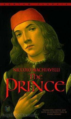 The Prince by Niccolò Machiavelli - Free at Loyal Books