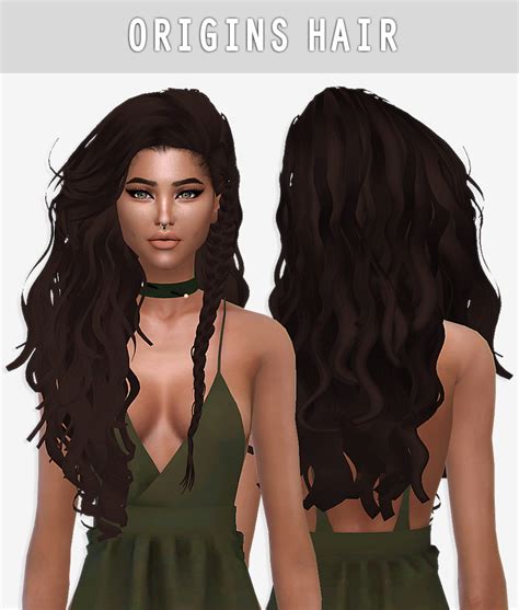 Sims 4 Female Curly Hair