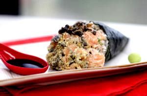 Calorias Temaki Salmao - Calorias em 1 porção (91 g) Temaki Salmão Shimeji Flokis e Fatos ...