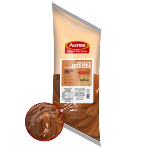 Doce De Leite Para Confeitaria Aurea 1 01kg Bisnaga Shopee Brasil