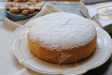 Bizcocho de almendra Las Recetas de Mamá