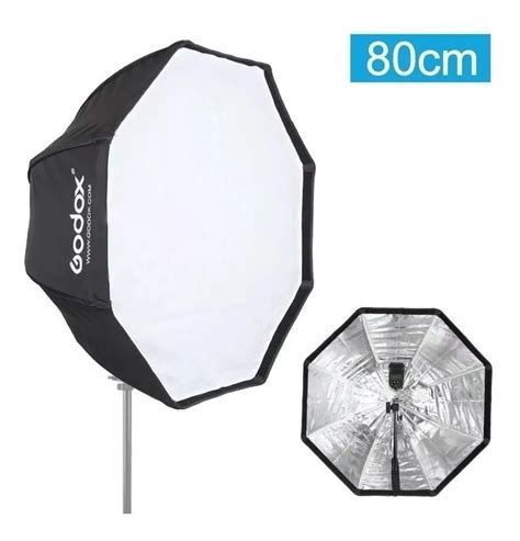 Softbox Octabox Para Flash 80cm Caja De Luz Godox 80 Cm Mercado Libre