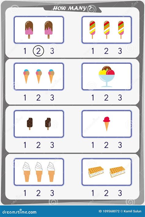 Count On 1 2 3 Worksheet - CountingWorksheets.com