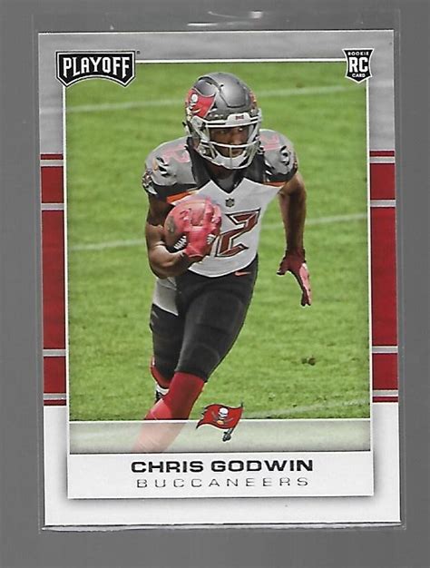 Chris Godwin 2017 Panini Playoff Rookie Base Set Card 230 Etsy