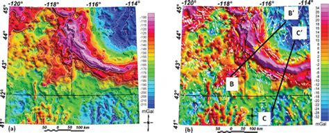 Gravity Maps Of The WSRP A Complete Bouguer Anomaly Map Of The Area