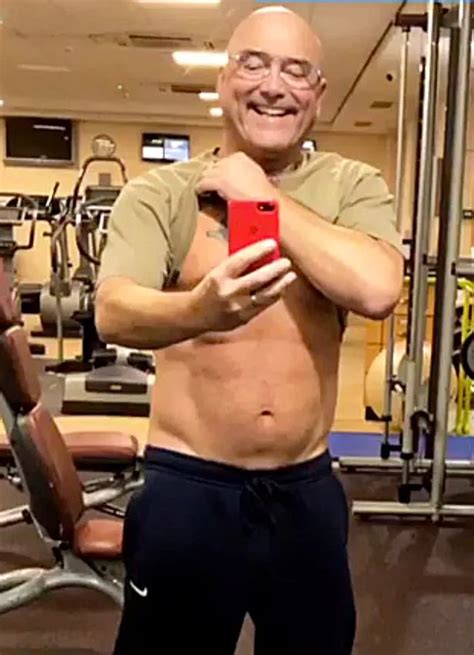 Masterchef's Gregg Wallace unveils rock-hard SIX PACK in new gym selfie - Mirror Online